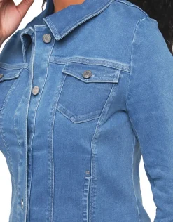 Christine Laure Casual|Vestes*Veste en jean stone