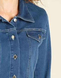 Christine Laure Casual|Vestes*Veste en jean stretch