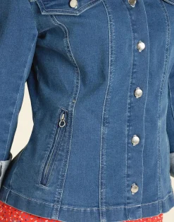 Christine Laure Casual|Vestes*Veste en jean stretch