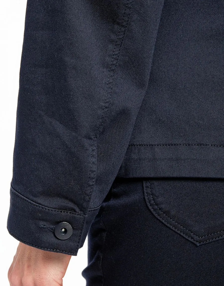 Christine Laure Casual|Vestes*Veste jean denim sans col