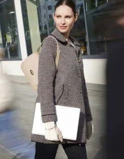 Christine Laure Habillées|Vestes*Veste longue jacquard