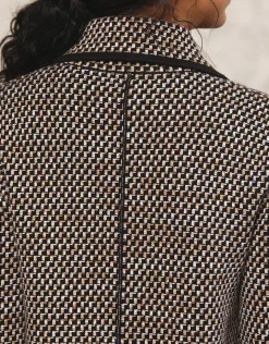 Christine Laure Habillées|Vestes*Veste longue jacquard