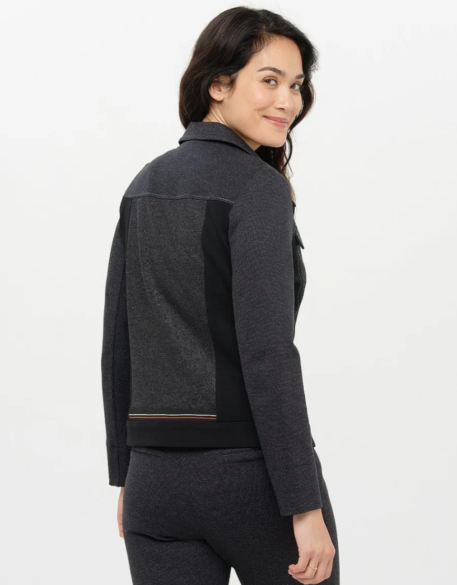 Christine Laure Habillées|Vestes*Veste maille grise