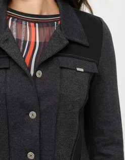 Christine Laure Habillées|Vestes*Veste maille grise