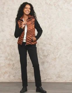 Christine Laure Doudounes|Casual*Veste matelassée cuivrée