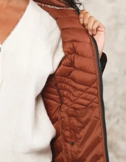 Christine Laure Doudounes|Casual*Veste matelassée cuivrée