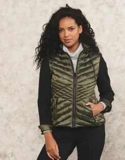 Christine Laure Doudounes|Casual*Veste matelassée kaki