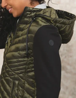 Christine Laure Doudounes|Casual*Veste matelassée kaki