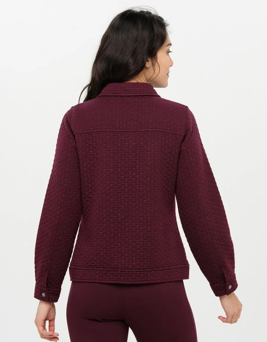 Christine Laure Casual|Vestes*Veste molleton prune