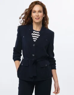 Christine Laure Casual|Vestes*Veste saharienne marine