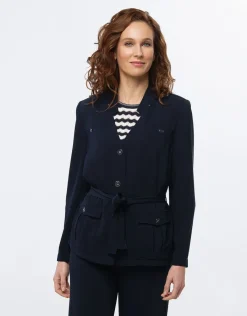 Christine Laure Casual|Vestes*Veste saharienne marine