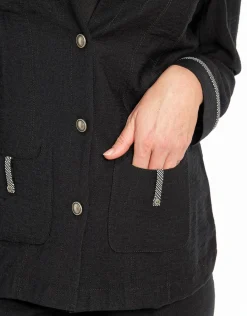 Christine Laure Casual|Vestes*Veste saharienne noire