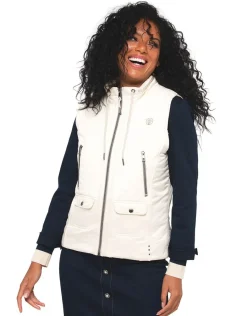 Christine Laure Casual|Vestes*Veste sans manches beige