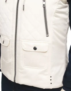 Christine Laure Casual|Vestes*Veste sans manches beige