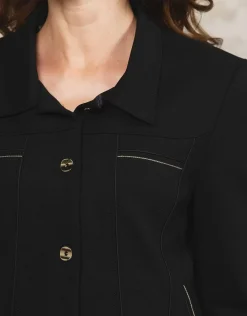 Christine Laure Habillées|Vestes*Veste sergé noir