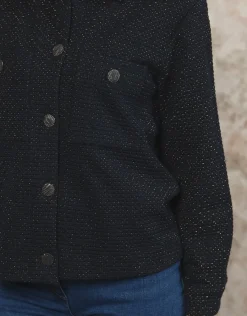 Christine Laure Casual|Vestes*Veste souple bleu