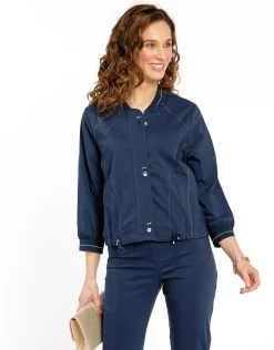 Christine Laure Casual|Vestes*Veste sport chic marine