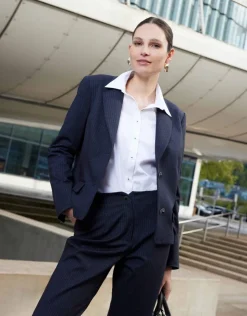 Christine Laure Habillées|Vestes*Veste tailleur bleu