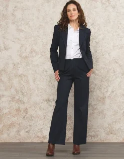 Christine Laure Habillées|Vestes*Veste tailleur bleu