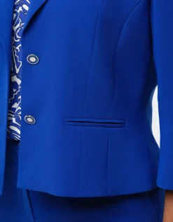 Christine Laure Habillées|Vestes*Veste tailleur chic bleu