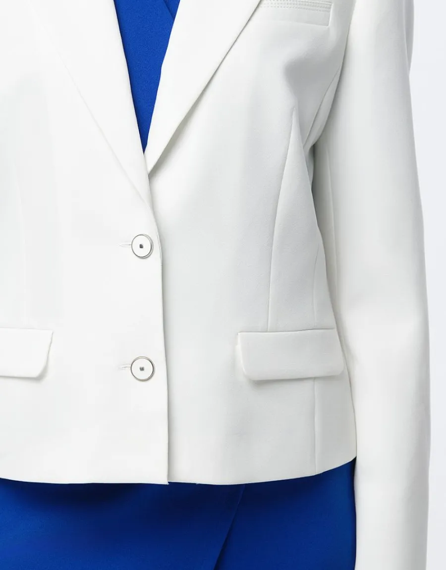 Christine Laure Habillées|Vestes*Veste tailleur chic écru