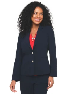 Christine Laure Habillées|Vestes*Veste tailleur marine