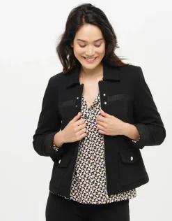 Christine Laure Habillées|Vestes*Veste tailleur noire chic